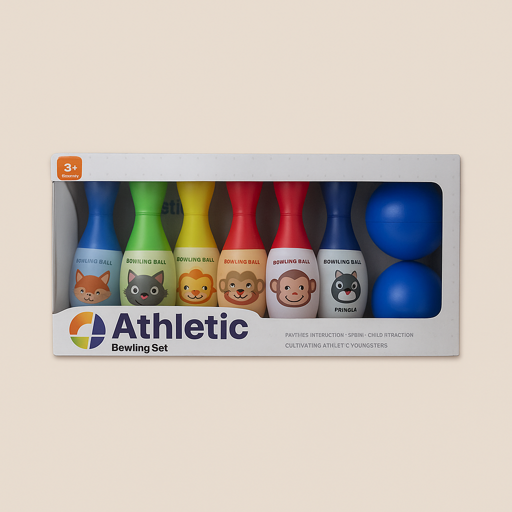 Children's Bowling Game Set - Educational Sports Toy